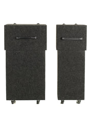 Load image into Gallery viewer, Joe Lefler Pro Suitcase Tables in Mini and Small Sizes side by side comparison